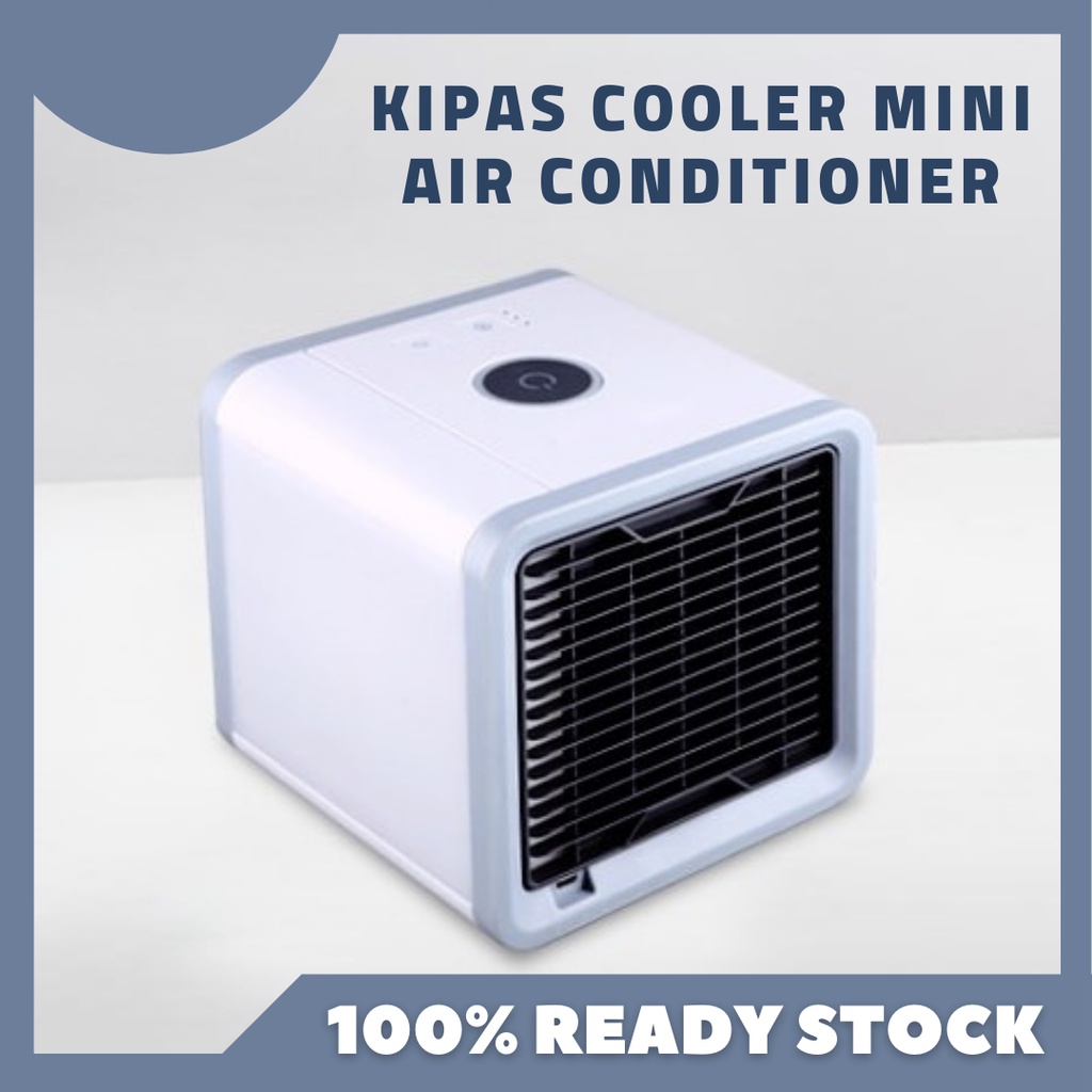 Kipas Angin AC Mini Cooler Fan USB Arctic Air Conditioner 8W Pendingin Ruangan Kamar Tidur Pelembab 