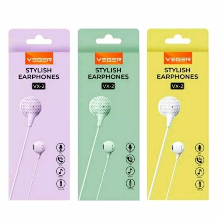 STYLISH Earphone Veger VX-2 Manufacturer