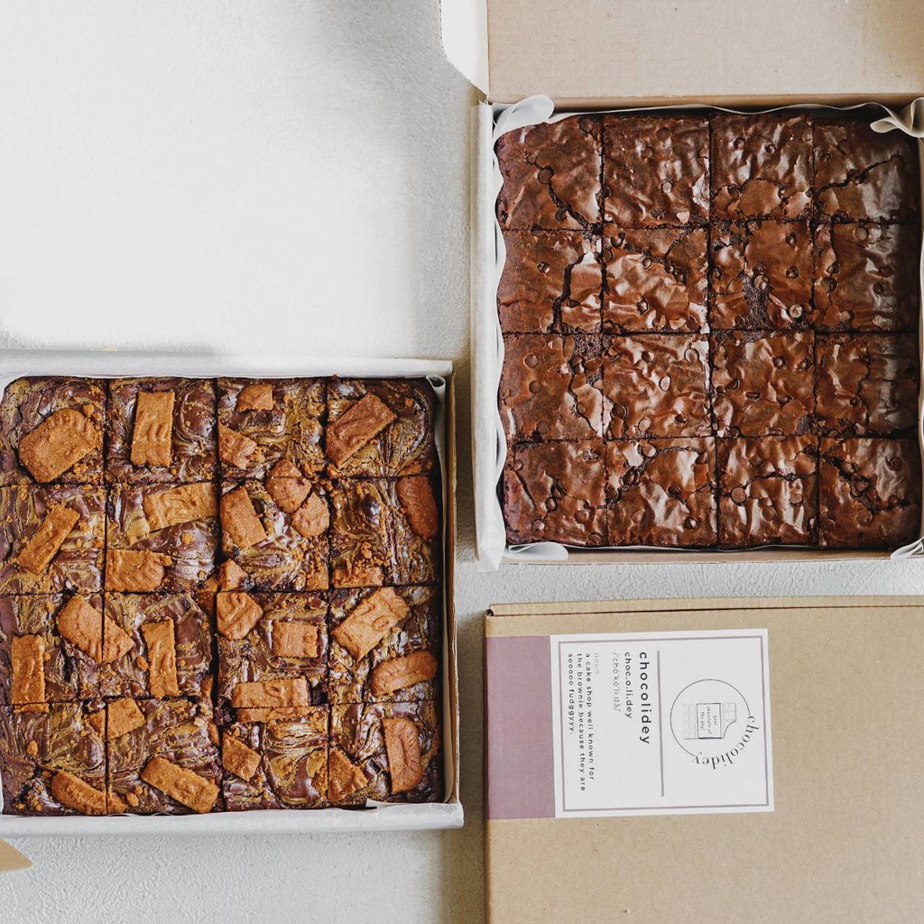 

Brownies Size Large 20 x 20cm ( Lotus Biscoff / Signature / Chocoreo )