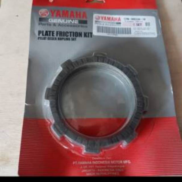 kampas kopling f1zr vega jupiter z lama atau burhan ori ygp set 5bj