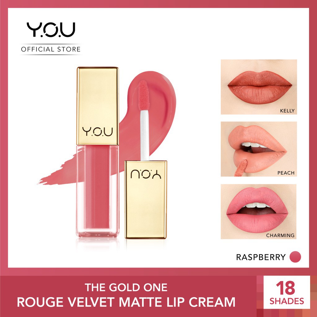 Y.O.U Rouge Velvet Matte Lip Cream 4.5g