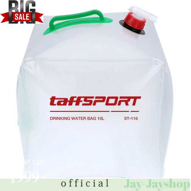 TaffSPORT Kantong Air Portable Camping Water Storage 10 Liter - ST-116