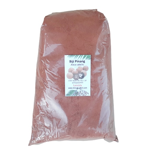 Bubuk Pinang 250 g Serbuk Biji Jambe Betel Nut Powder Betel Palm Areca catechu