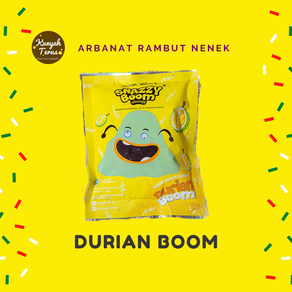 

Arum Manis by Snazzy Boom - Durian 25gr