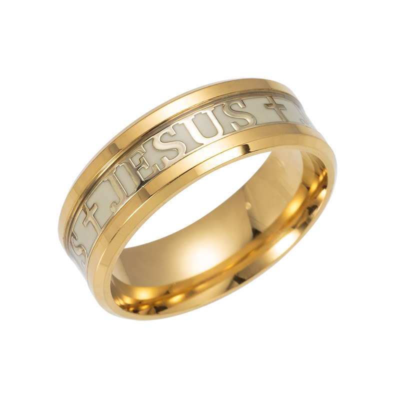 Cincin Luminous Desain Yesus