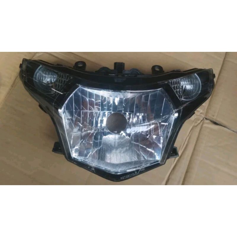 Reflektor lampu depan CBR 150 R fi CBU Headlamp depan CBR 150/CBR 250 Thailand mata satu