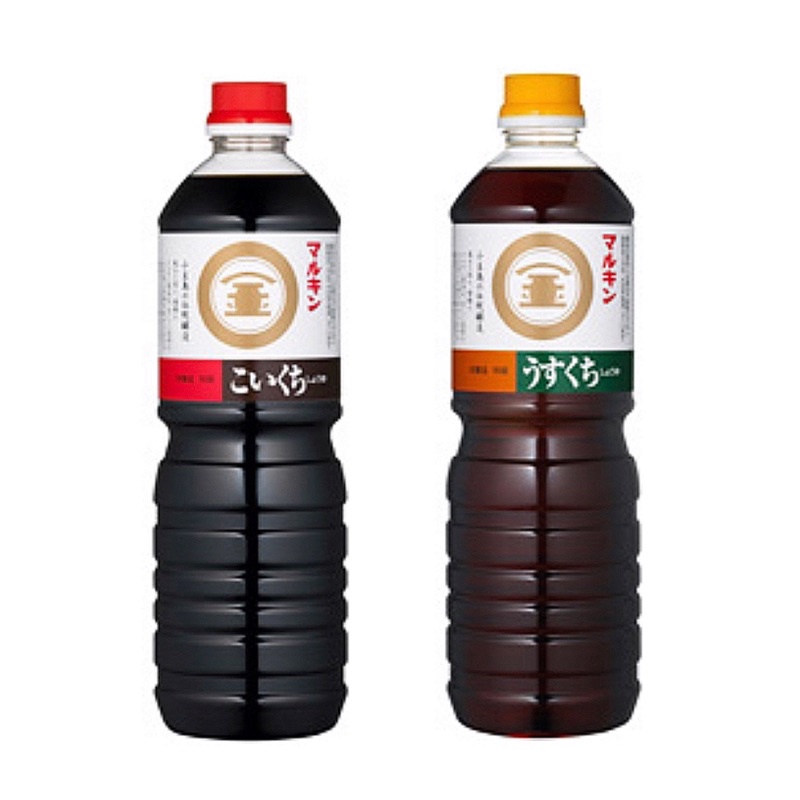 Jual MARUKIN Koikuchi Soy Sauce 1 Liter/MARUKIN Usukuchi Soy Sauce ...