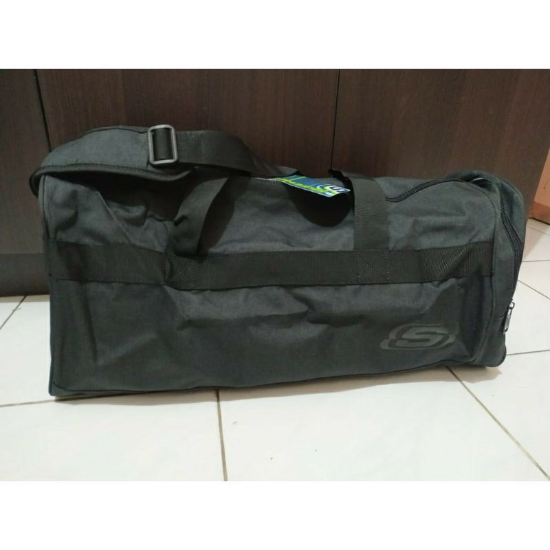 Tas Olahraga Skechers Gym Bag Sport Fitness Tas Slempang Travel Sling Selempang Original