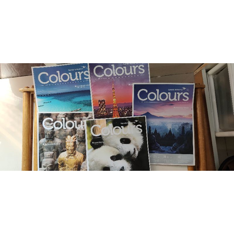 Majalah Colours Garuda Indonesia 2016-2018
