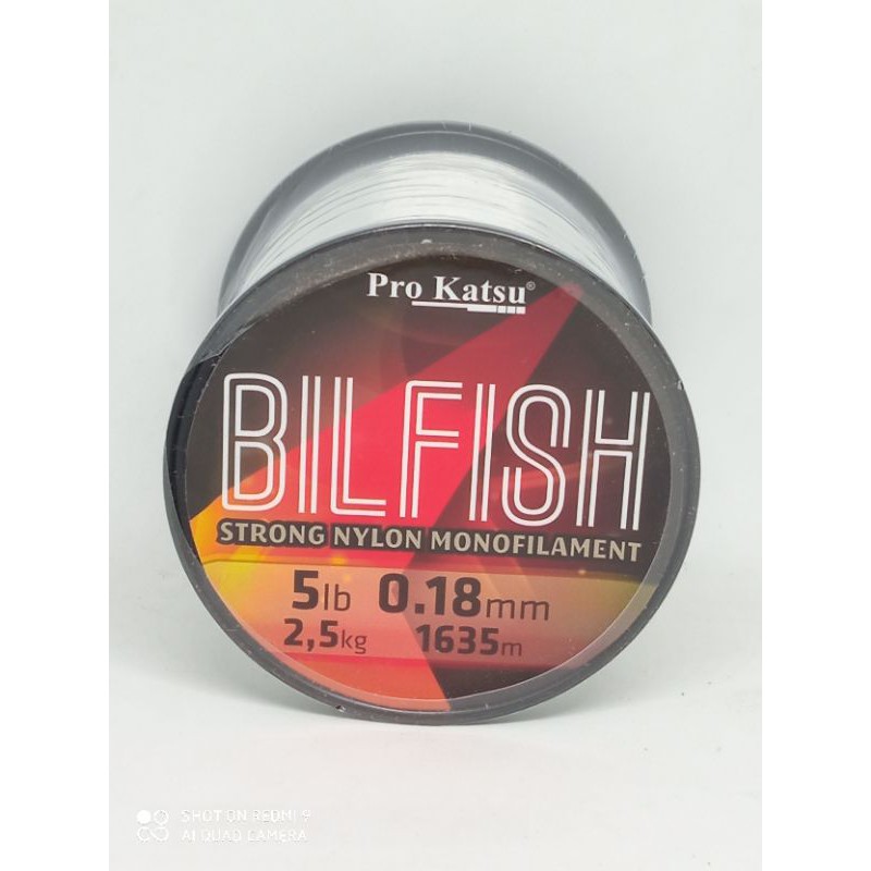 Tali Pancing Pro Katsu BILFISH No. 0,18 mm ( 1635 m )