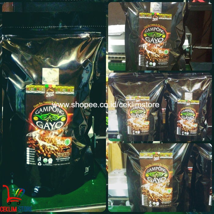 

Biji Kopi Roasting Arabica Gampang Gayo Berat 1 Kg