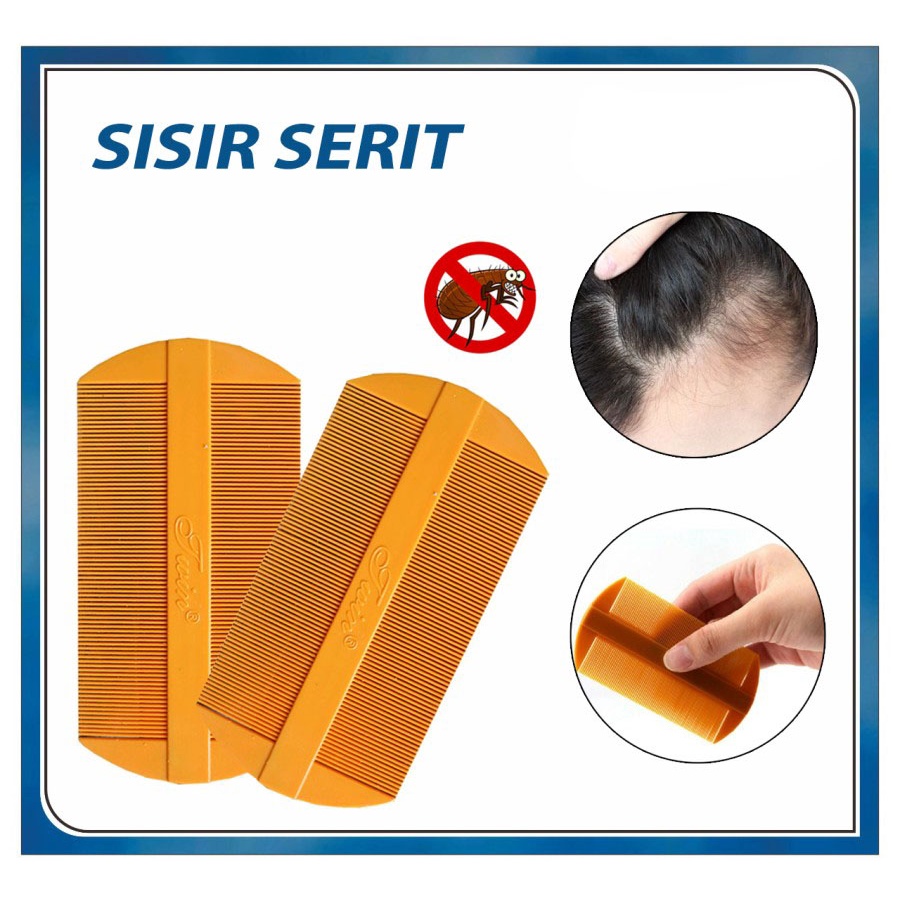 Sisir Serit Plastik / Sisir Kutu / Sisir Serit Twin Pendek