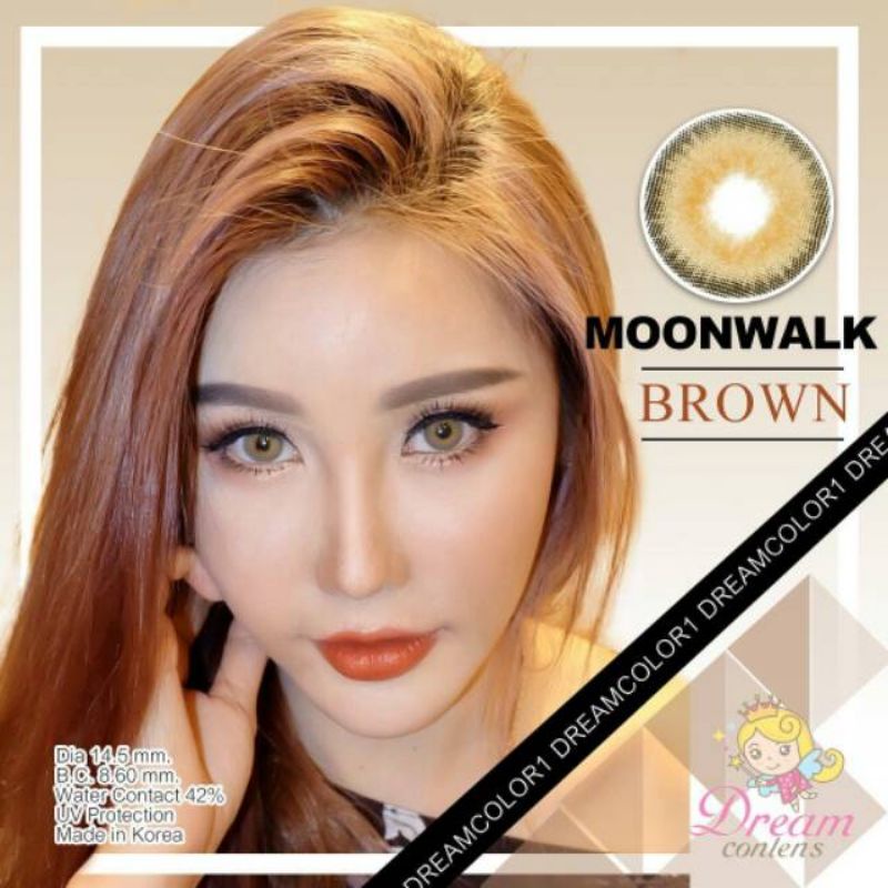 Softlens MOONWALK/Softlens warna cerah wedding