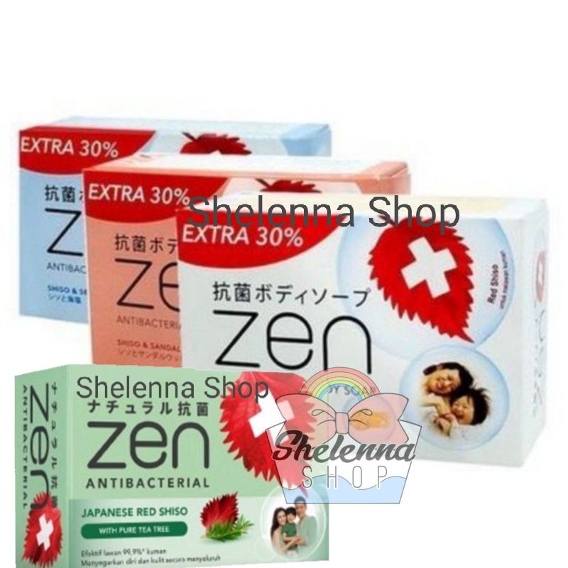 ZEN SHISO ANTIBACTERIAL BODY SOAP BAR - Sabun Batang