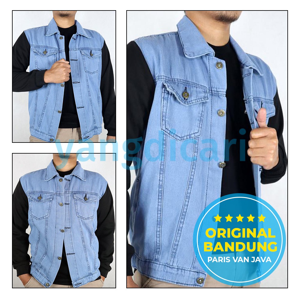 jaket jeans motor