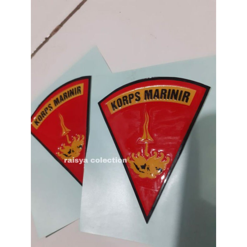 stiker tni al / stiker kopaska / stiker marinir