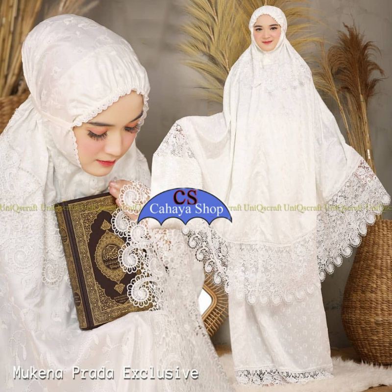 mukena prada exclusive