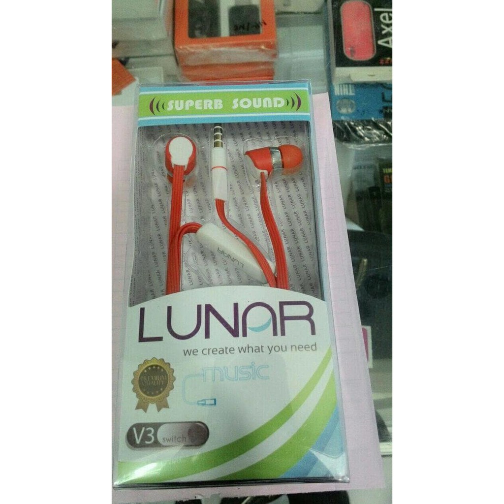 handsfree hf headset super bass lunar v3