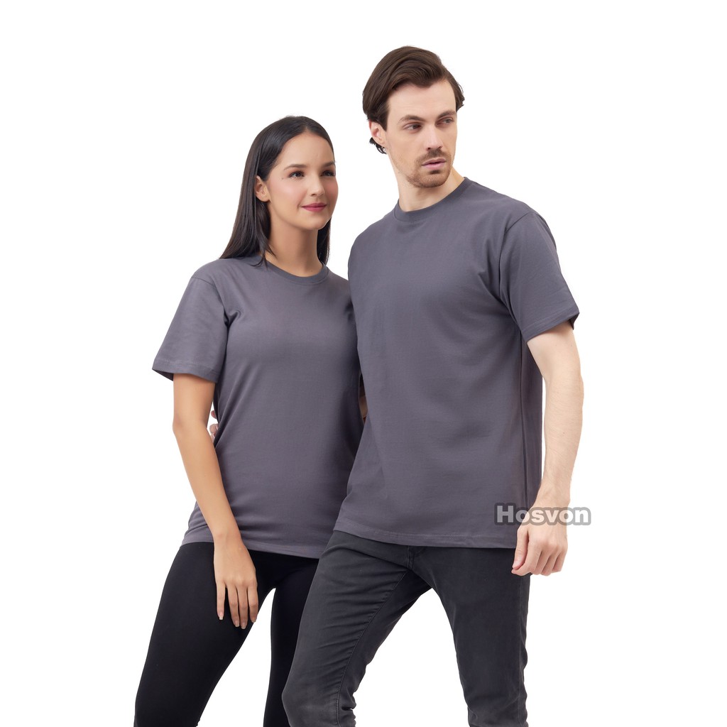 ABU POLOS TUA Cotton Combed 20s Lengan Pendek (PRIA &amp; WANITA)