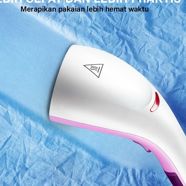 ◘ GM Bear Setrika Uap Handy Fungsional 1053 - Steam Iron Purple ♕