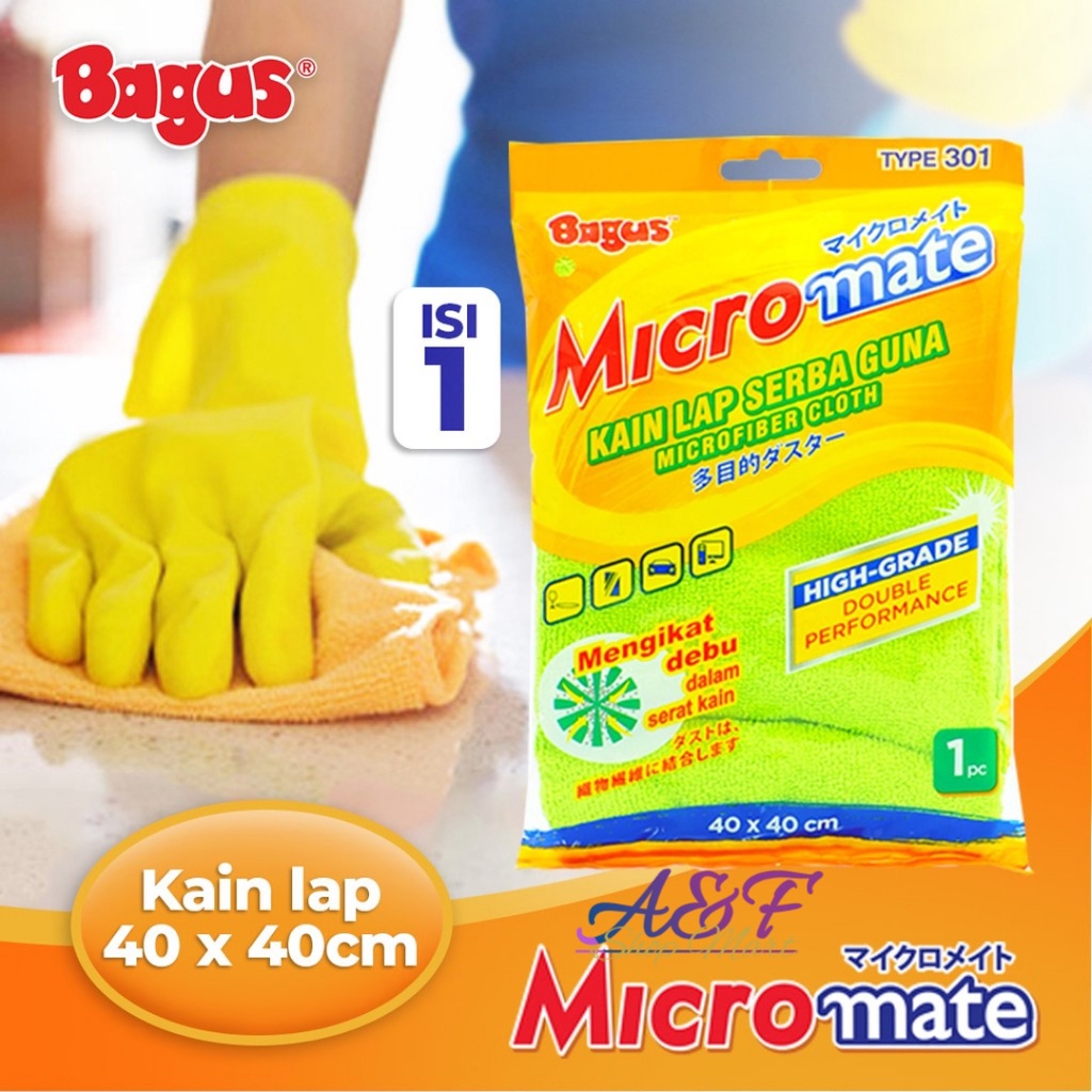 Bagus Micromate Kain Lap Serbaguna 40 x 40