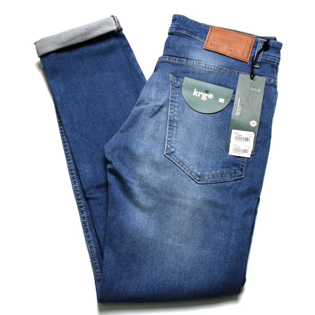 KRGR-CELANA PANJANG JEANS SLIM FIT PRIA CELANA DENIM STRETCH DISTRO ORIGINAL (LIONEL)