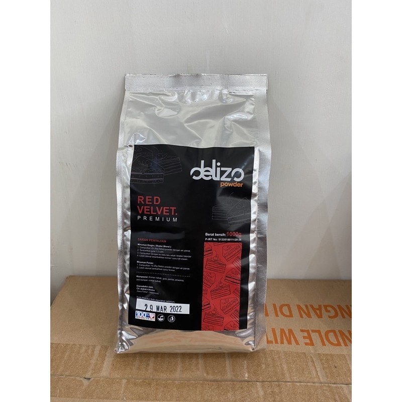 

Delizo Powder Red Velvet Premium 1Kg