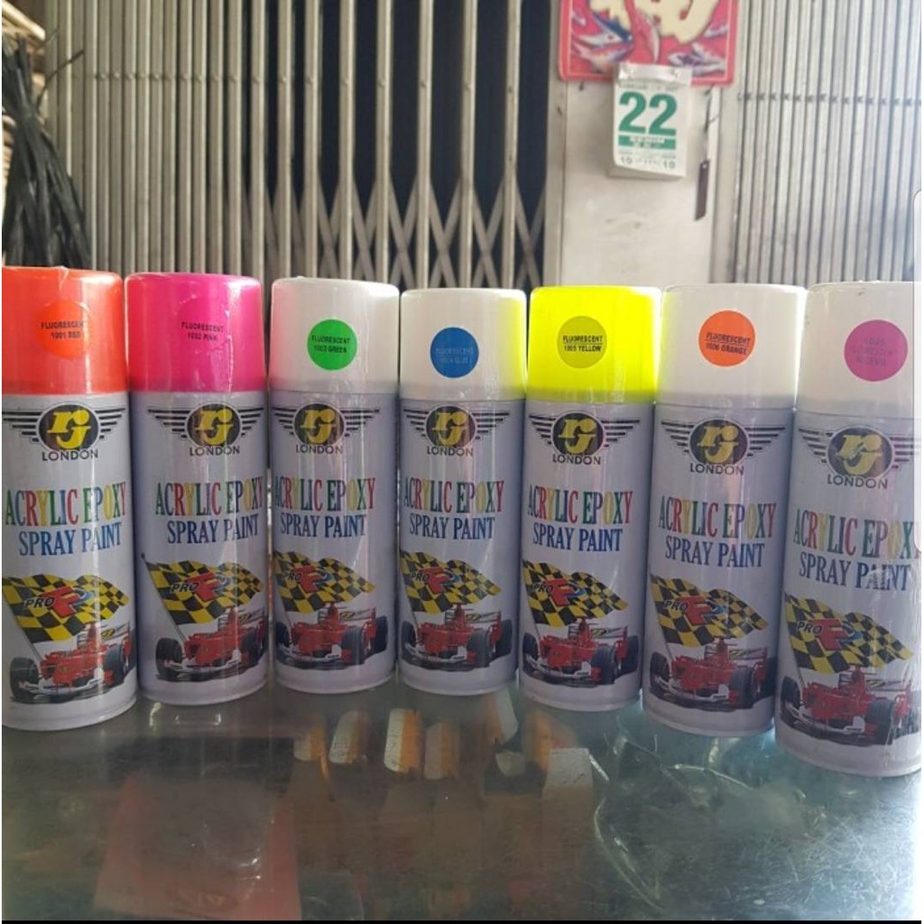 

Pylox Pilox 400cc Khusus Warna stabilo / Cat Semprot Besar Warna Stabilo RJ London 400 cc/ Cat Semprot Motor Fluorescent