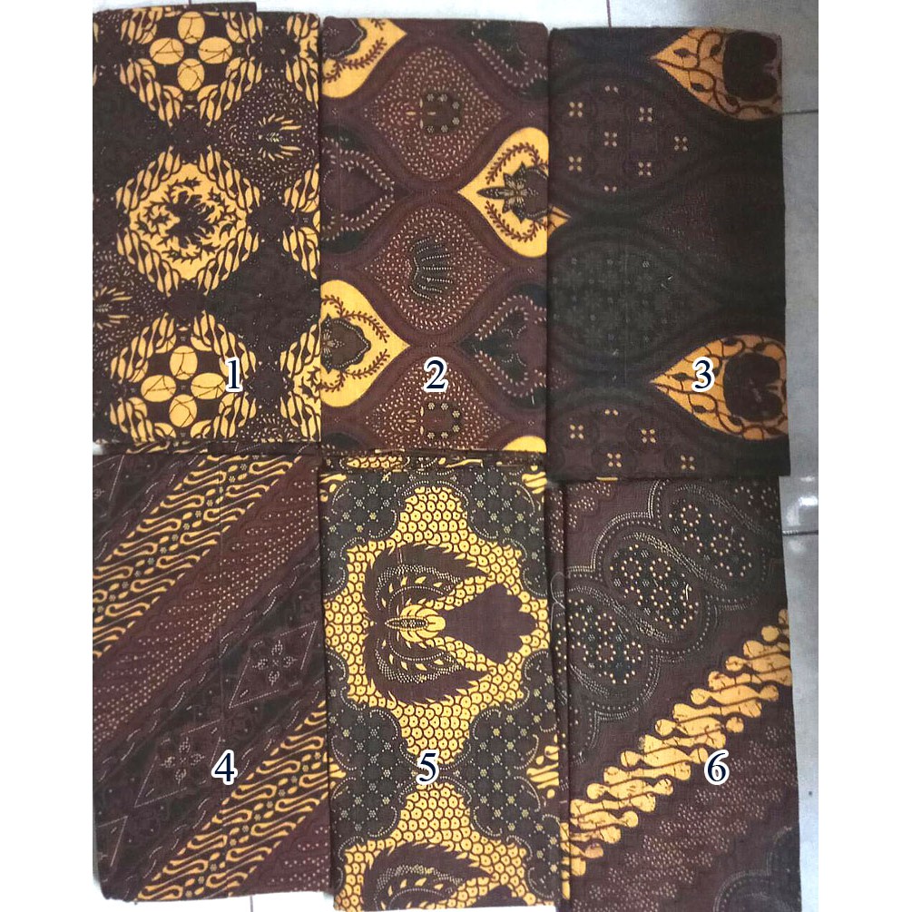 Kain Batu Kain Batik Sogan Katun Asli