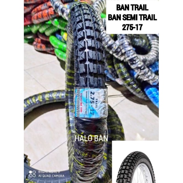 Ban montor  trail 275-17 ban honda supra revo vega jupiter satria smash shogun ban tril 275-17 ban s