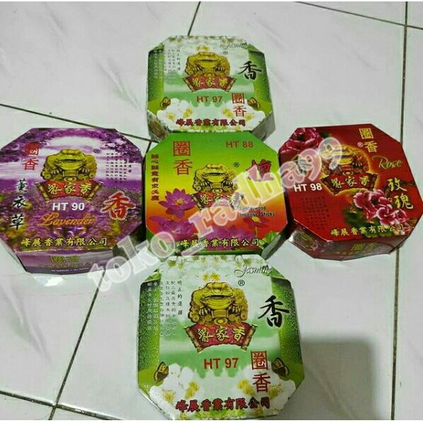 Dupa Lingkar/Hio Lingkar lilit Putar Kodok Mas Aromateraphy 24jam