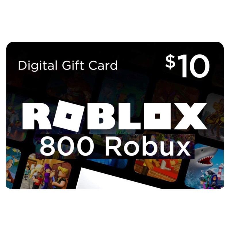 800 Robux Roblox Redeem Robux