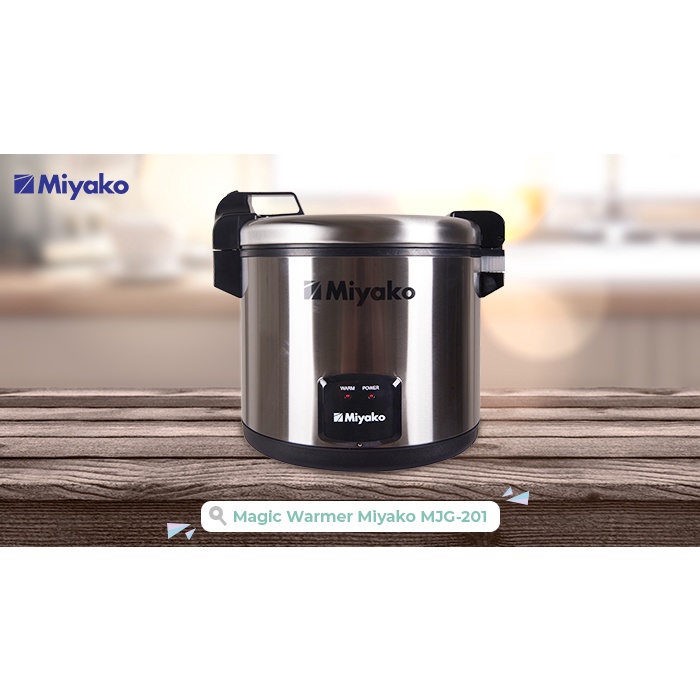 MIYAKO MJG 201 MAGIC JAR WARMER 20 LITER / PENGHANGAT MJG201