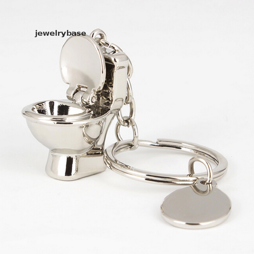 Gantungan Kunci Desain Toilet Forever Mini Bahan Metal Untuk Hadiah