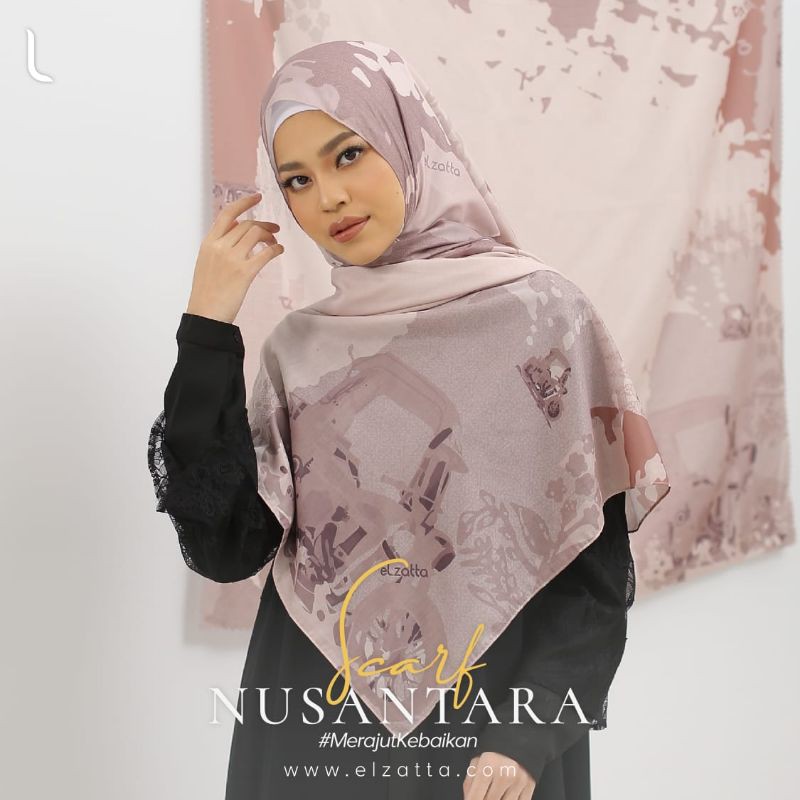 KANARA MAROHHA / SCARF ELZATTA PREMIUM/ KERUDUNG ELZATTA
