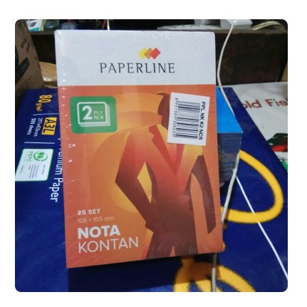 

Nota Kontan kecil 2 ply NCR Paperline (kelipatan 10 buku)