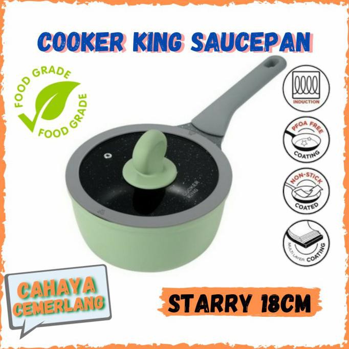 Cooker King Starry Saucepan 18cm