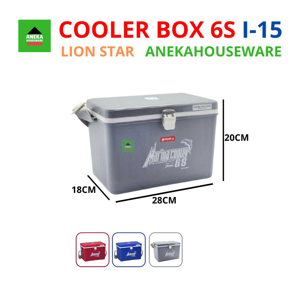 Marina Cooler Box 6s Es Marina Lion Star 5.5 Liter