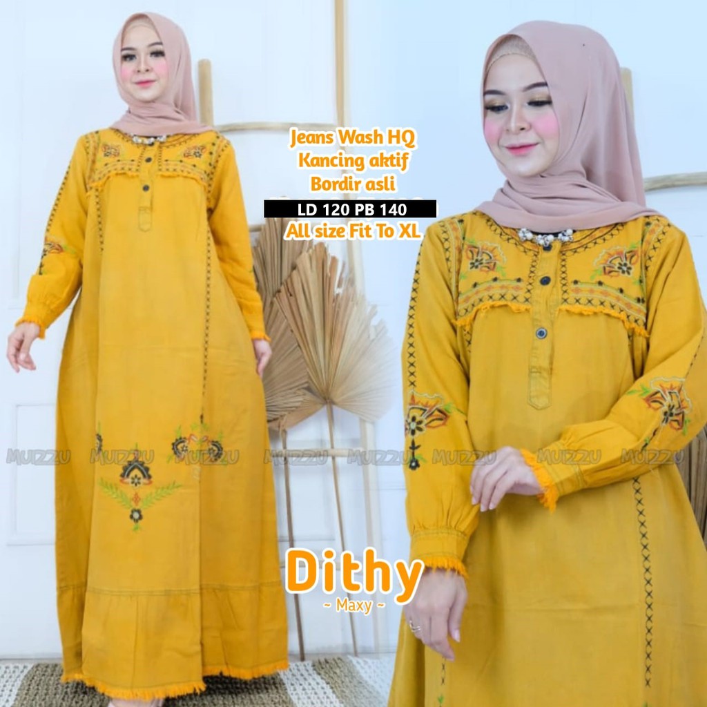 HOME DRESS JEANS JUMBO  DITHY MAXY GBM