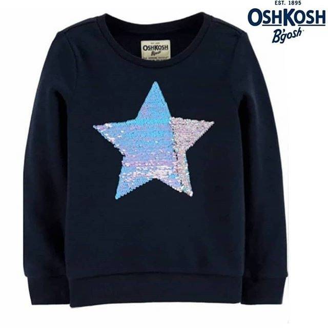 girls flip sequin sweatshirt