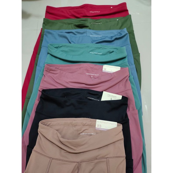 Legging Sport Wanita AER*** Pocket