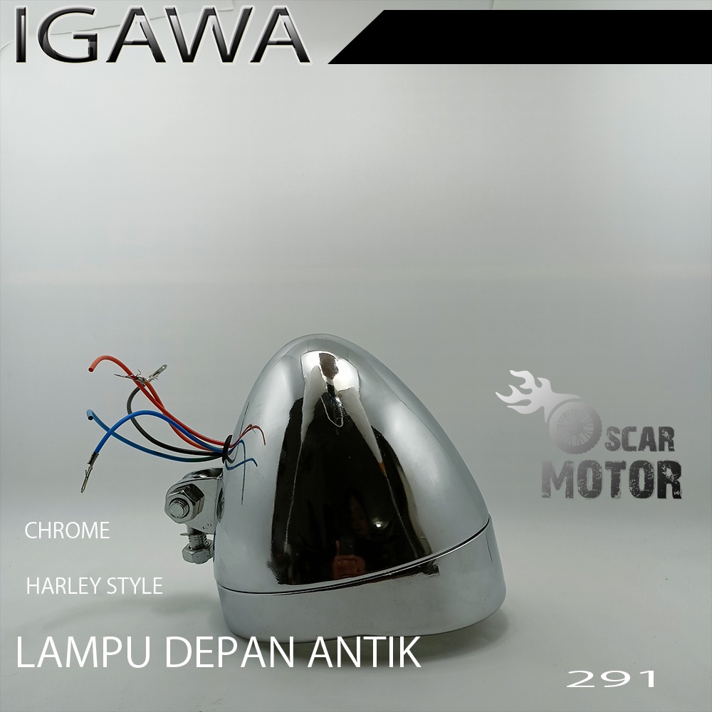 LAMPU HARLEY HUANG JAP STYLE LAMPU TEMBAK SOROT ANTIK LEGEND LACHA NEW motor