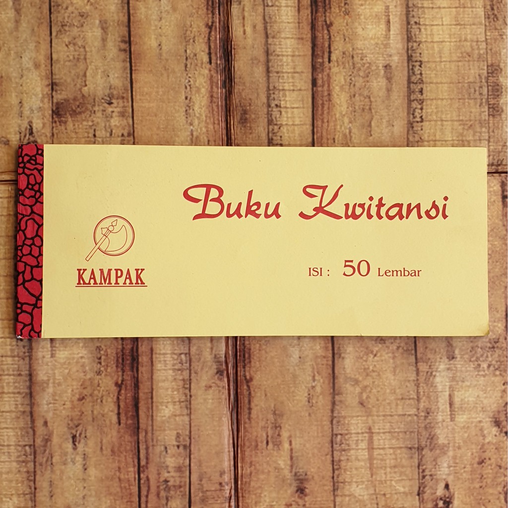 Buku Kwitansi Kampak Ukuran Tanggung 50Lembar - Kuitansi Tanggung