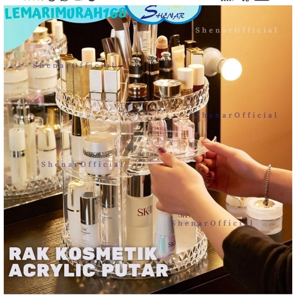 rak kosmetik diamon