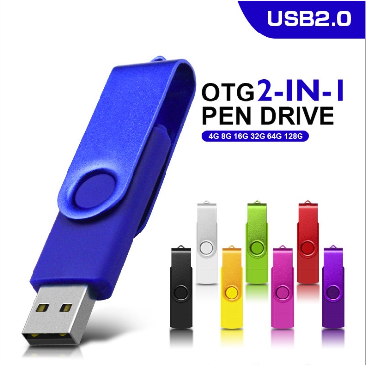 Flashdisk USB High Speed 32GB Bahan Logam Dengan