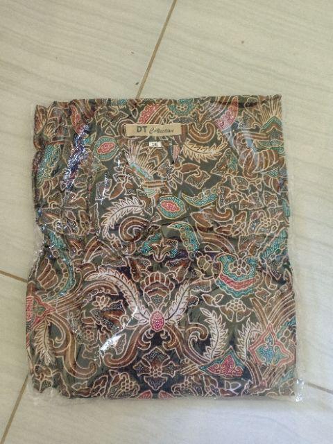 Cod - Kemeja Batik Pekalongan Pria / Cowok  Lengan Panjang