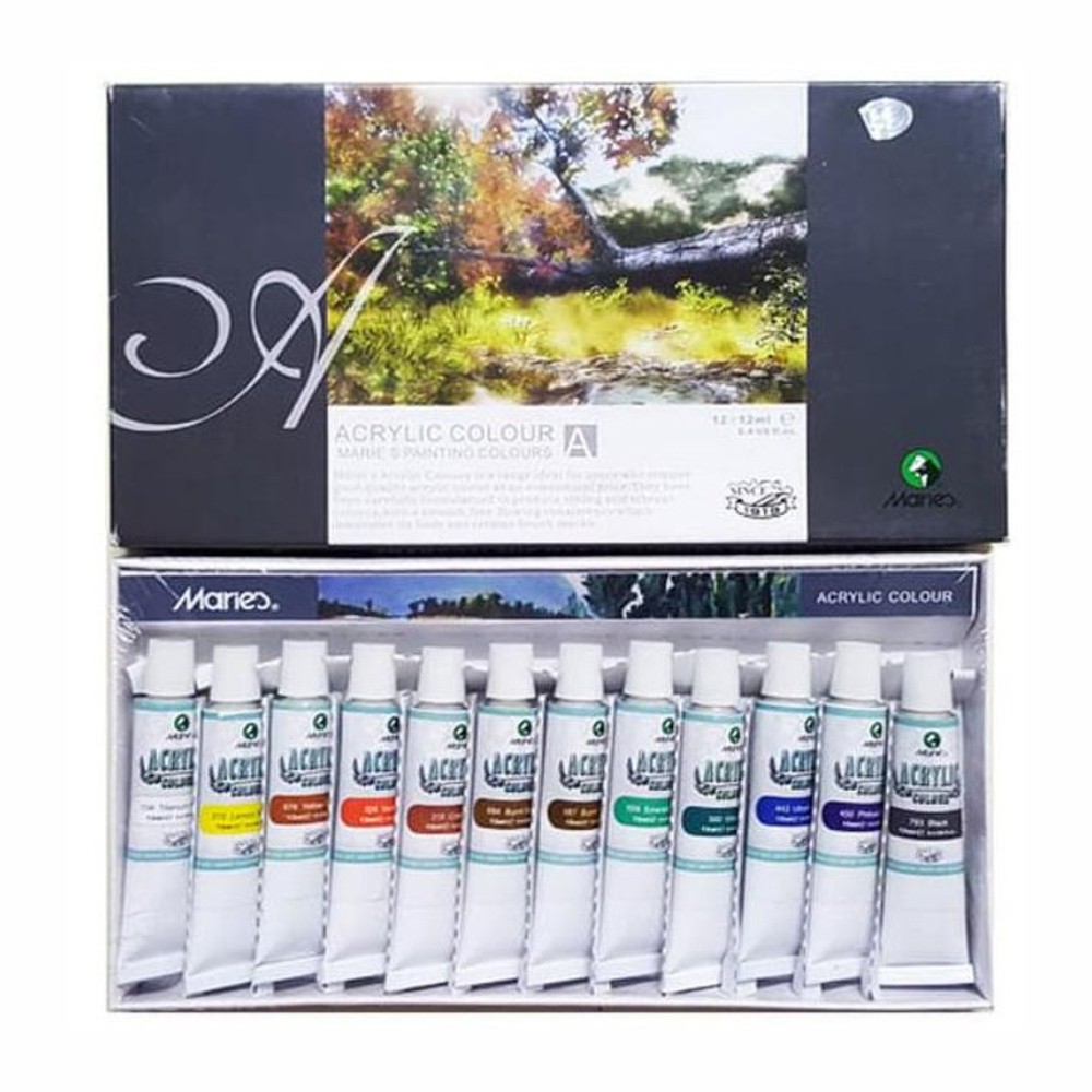 

MARRIES ACRYLIC SET TYPE 812 12ml 12WARNA