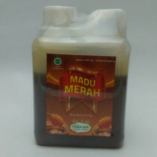 Madu Merah Mabruk - Madu Merah - 500 Gram
