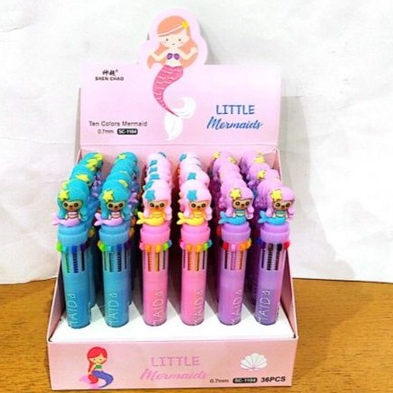 

PULPEN 10 WARNA SC-1104 MERMAID