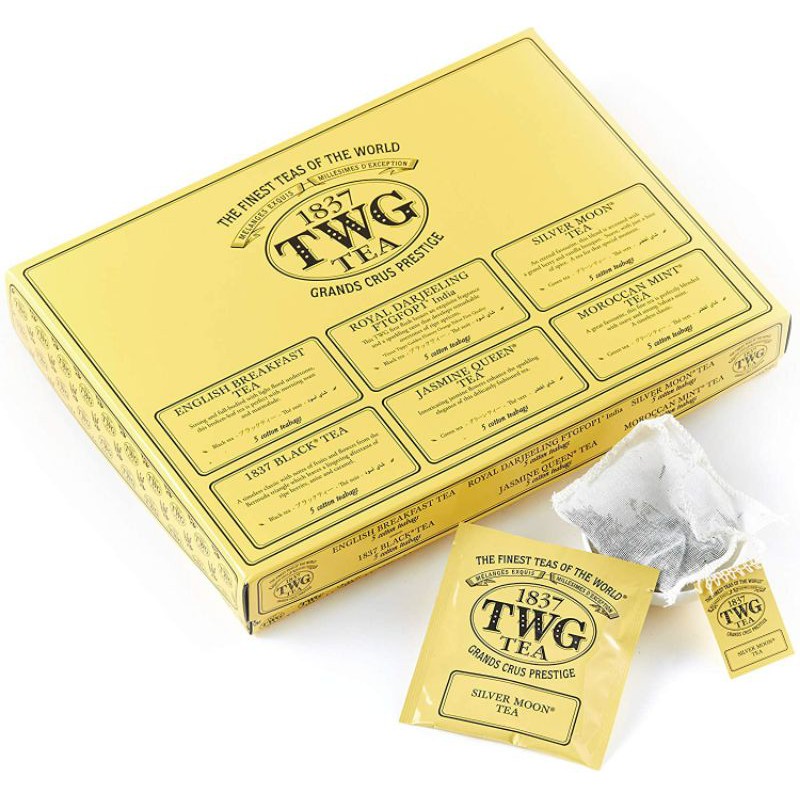 

TWG TEA Empire Tea Selection 6 Assortments 30 Cotton Teabags